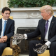 Image for article titled 44 Very Disrespectful Photoshops of Trump's Canadian Handshake That We in No Way Condone